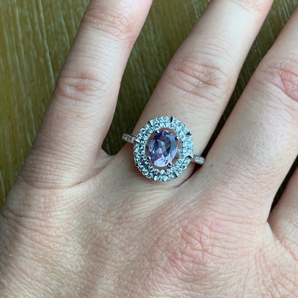 Genuine Amethyst Ring